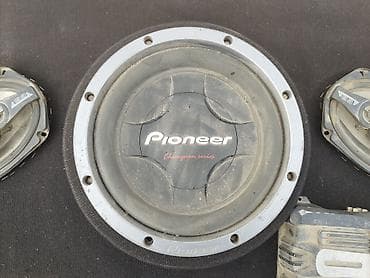 toyota matrix: Автозвук комплект - Сабвуфер Pioneer Champion Series в корпусе — 8