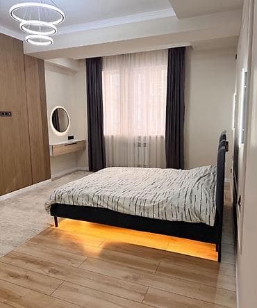 квартира тунгус: Студия, 60 м², Тунгуч мкр Элитка, 2 этаж, Дизайнерский ремонт — 1