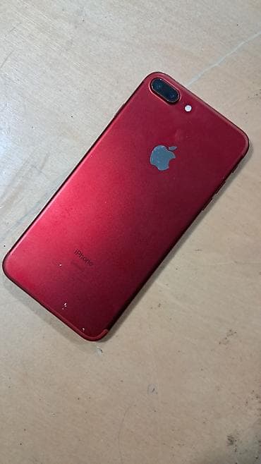 poco s55: IPhone 7 Plus, Б/у, 128 ГБ, Красный, Чехол, 100 % — 5