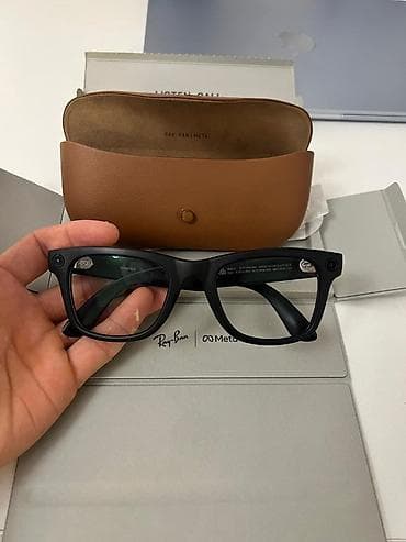 Ray-Ban | Meta умные очки (оригинал) Цвет оправы: Матовый черный at lalafo.kg Ray-Ban | Meta умные очки (оригинал) Цвет оправы: Матовый черный