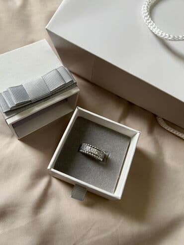 самые красивые свадебные платья в мире: Кольцо, Коктейльное, Проба 925, Женские, Циркон, Новый — 3