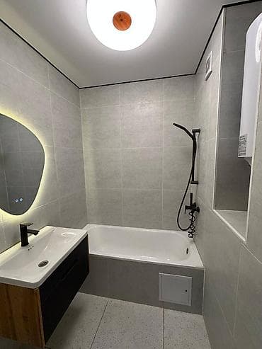 Квартиры: 1 комната, 40 м², Пишпек 10 этаж, Свежий ремонт — 7