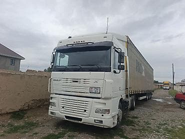 Тягач, DAF, Тентованный — 3