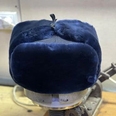 Шапка, Ушанка, Искусственный мех, Зима, Объемная модель