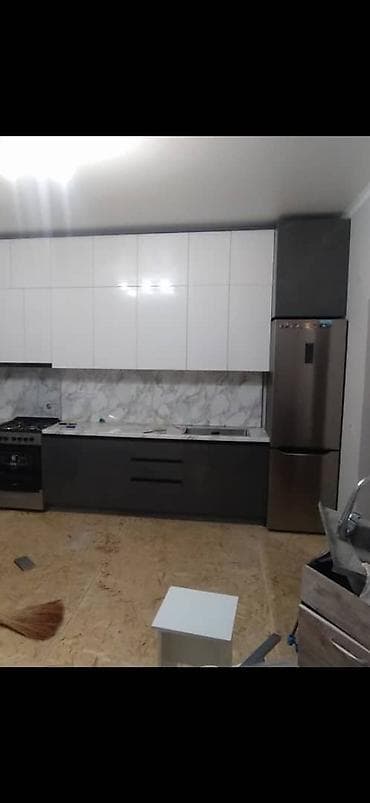 Продукты питания: Кухонный гарнитур, Новый, цвет - Серый, ДСП, Бесплатная доставка — 6