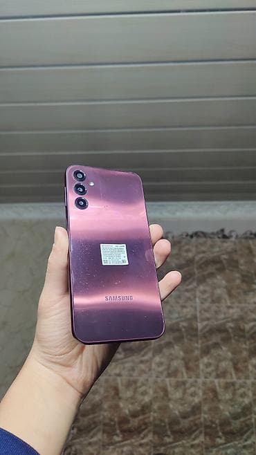 Samsung Galaxy A24 4G, Б/у, 128 ГБ, цвет - Фиолетовый, 2 SIM