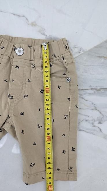 карго шорты: Джинсы и брюки, цвет - Красный, Б/у — 4