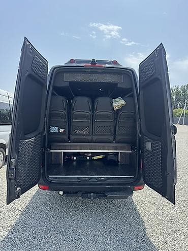 развал спринтер: Mercedes-Benz Sprinter (длинная база, высокий потолок), темно-серый — 4