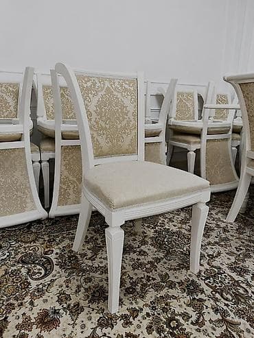 Стулья, табуретки: Стул для кухни, Дерево, цвет - Бежевый — 1