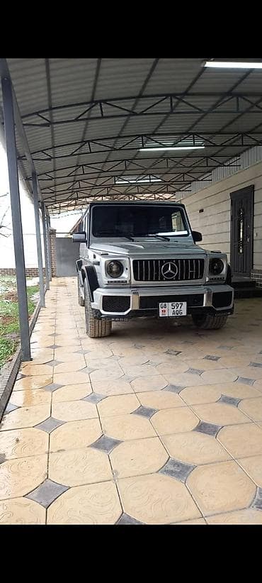 Mercedes-Benz G-Class: 2002 г., 5.5 л, Автомат, Газ, Внедорожник