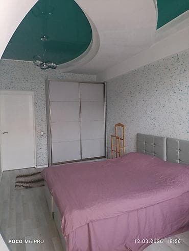 продаю квартиру гост типа: 3 комнаты, Люкс, элитка, Уметалиева/Фрунзе, Душевая кабина, Постельное белье, Кондиционер — 2