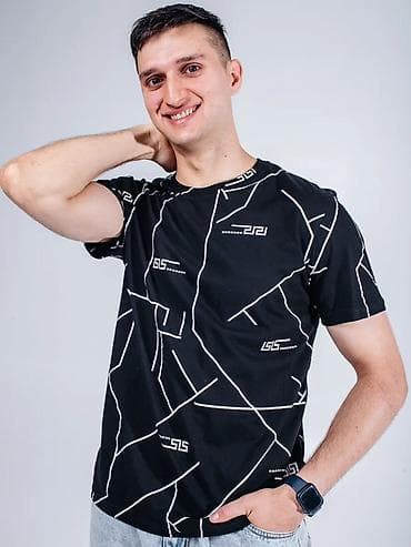 футболки с вырезом мужские: Футболки оптом - Унисекс, базовая посадка с круглым вырезом - — 4