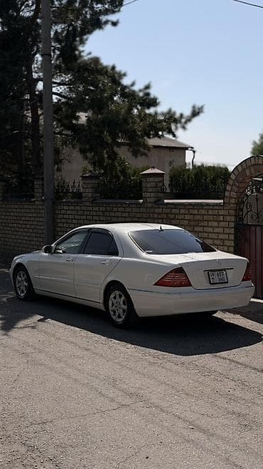 электро авто бишкек: Mercedes-Benz S-Class: 2003 г., 3.7 л, Автомат, Бензин, Седан — 4