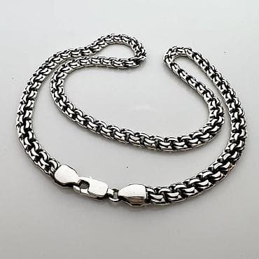 what: Серебряный Бисмарк 150 гр 55 см Ручная работа Серебро 925 проба — 6