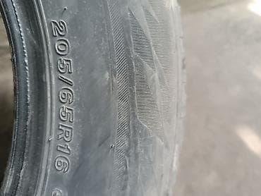 mini coper: Продаю шины на запаску жыртык тешиги жок размер 205/65/R16 — 3