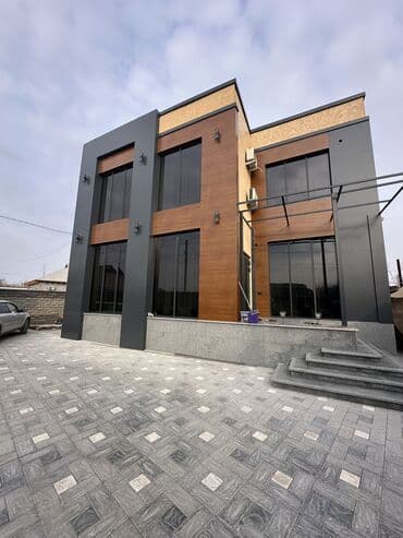 дом нижный ала арча: 270 м², 6 комнат, Утепленный, Теплый пол, Бронированные двери — 1