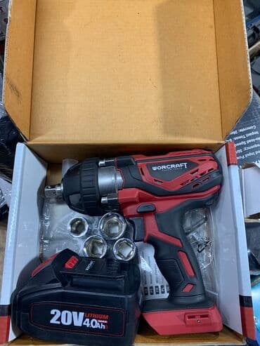 газовой ключ: Аккумуляторный гайковерт, Новый, Бесплатная доставка, Платная доставка, Самовывоз — 2