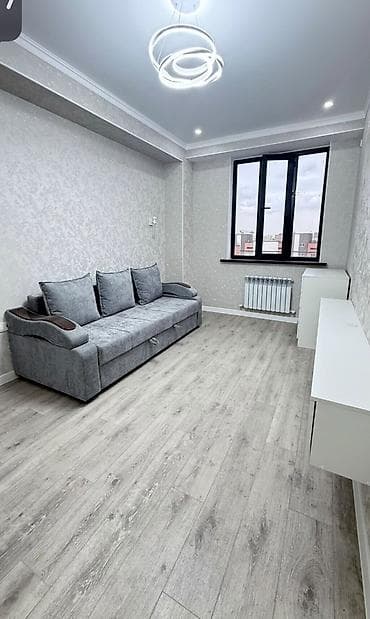 Батирлер: 1 бөлмө, 42 м², Туңгуч мкр Элитка, 8 кабат, Евро оңдоо — 3