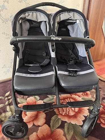 пег перего: Коляска, цвет - Серебристый — 4