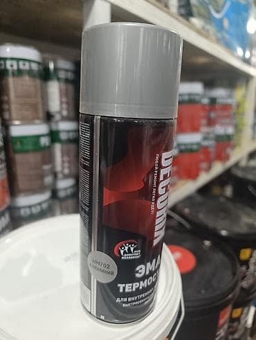 Эмаль: Эмаль термостойкая в аэрозольном баллоне DECORIX - Назначение: для — 2