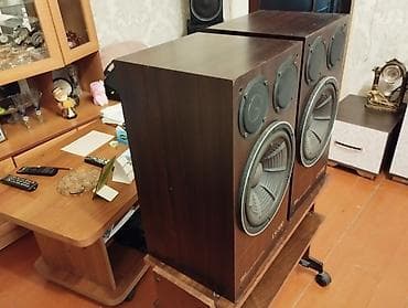 Аудиотехника: Продаю редкую акустику Trio ls500, привезена из Японии. Акустика для — 6