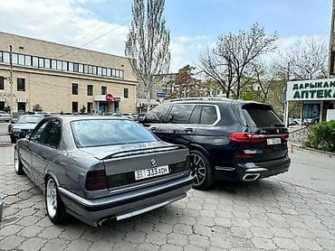 Унаа: BMW 5 series: 1988 г., 3.2 л, Кол менен иштөөчү, Бензин, Седан — 7