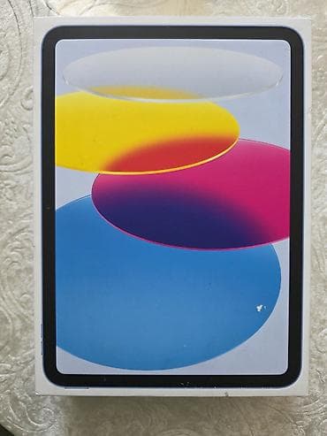 Планшеты: Планшет, Apple, память 128 ГБ, 10" - 11", Wi-Fi, Новый, Классический цвет - Синий — 1