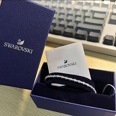 Браслет Swarovski - Элегантный браслет-цепочка с кристаллами