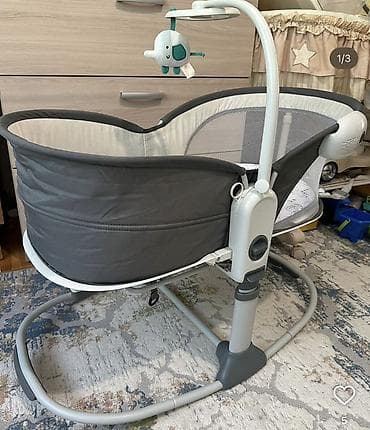 Люлька-качалка для новорождённых 6-в-1 Функции и режимы: - кресло