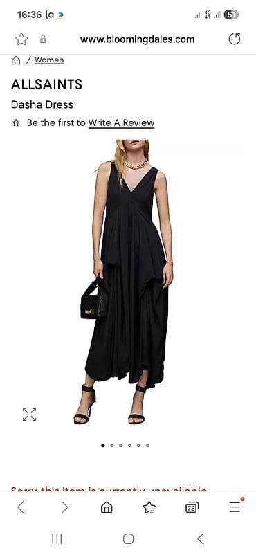 Платье All saints размер S at lalafo.kg Платье All saints размер S