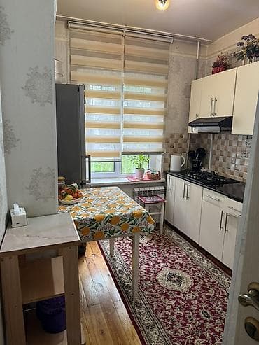 продаётся квартира токмок: 2 комнаты, 48 м², 105 серия, 1 этаж, Евроремонт — 6