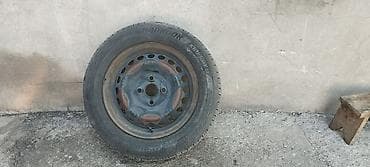 14 r: Колеса в сборе 175 / 65 / R 14, Всесезонная, Б/у, Запаска, Легковые, Железные, отверстий - 4 — 1