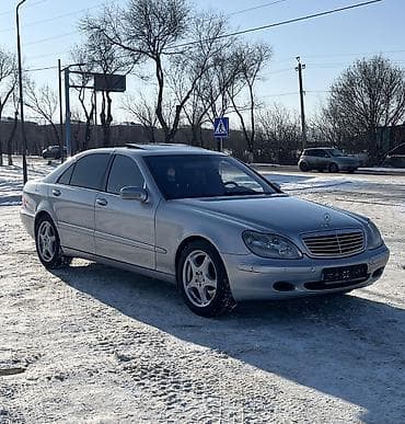 электро авто бишкек: Mercedes-Benz S-Class: 2000 г., 5 л, Типтроник, Бензин, Седан — 8