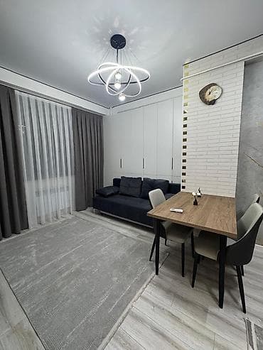 2 комнаты, 42 м², Тунгуч мкр 9 этаж, Евроремонт — 3
