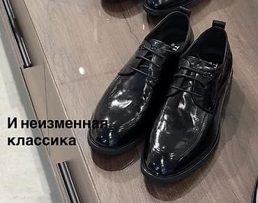 мужские лабутены: Мужские туфли, 39.5, Новый, цвет - Черный, Самовывоз, Платная доставка — 2