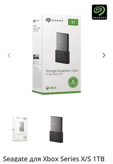 microsoft xbox: Продам Seagate Expansion Card 1Tb Состояние исключительное, юзалась но — 1