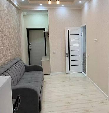 аренда строй: Студия, Риэлтор, Без подселения, С мебелью полностью — 1