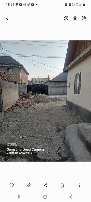 Дома: Дом с документами в г. Бишкек (Ленинский р-н). В наличии техпаспорт и — 4