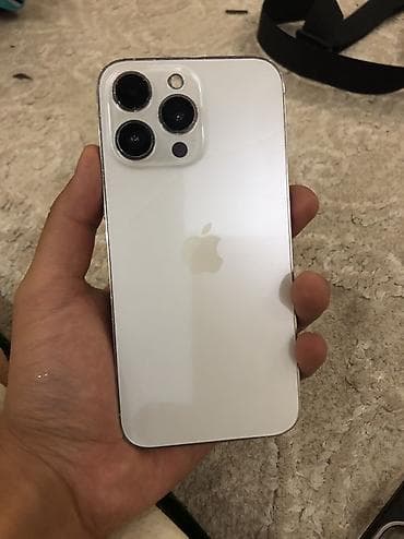 apple iphone 13 pro max: IPhone 14 Pro Max, Б/у, 256 ГБ, Белый, 100 % — 2