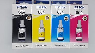 Принтерлер: Чернила для epson,canon,hp 100 мл -1цвет(китай) 500 мл - 1 — 3