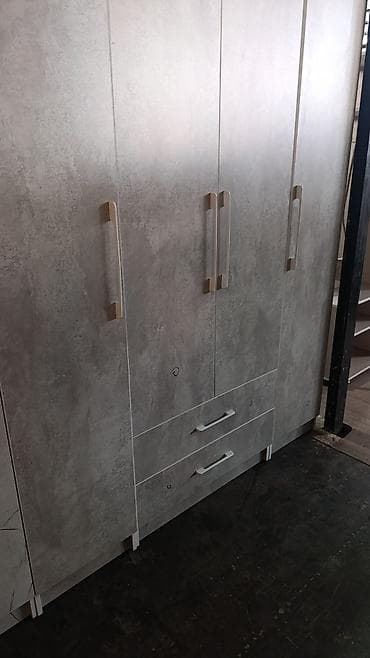 Шкафтар: Шифоньерлер, кийидер үчүн шкафтар, Түз, ЛДСП — 1