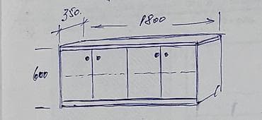 Тумбы и подставки для обуви: Тумба для вещей и одежды, Без зеркала, ЛДСП, цвет - Серый — 2