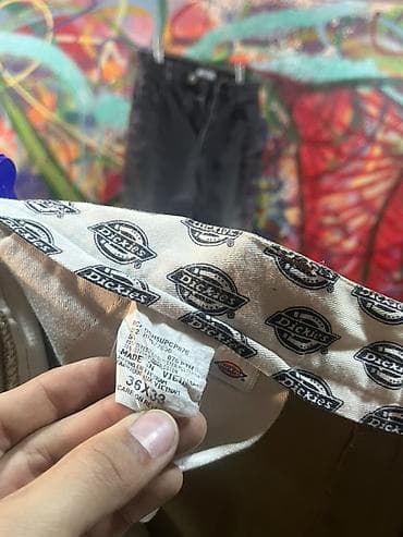 старый вещи: Шорты Dickies зеленые Размер с/м Цена: 700 Штаны dickies Размер — 5