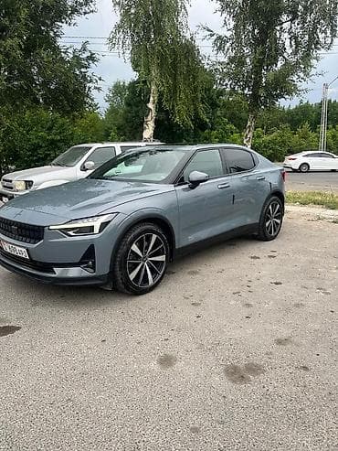 e2 byd: Электромобиль Polestar 2, лифтбек серого цвета. Кузов и экстерьер: - — 4