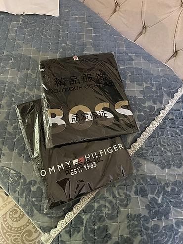 boss футболка: Мужская футболка, L, XL, 2XL, Boss, Новый, цвет - Черный — 3