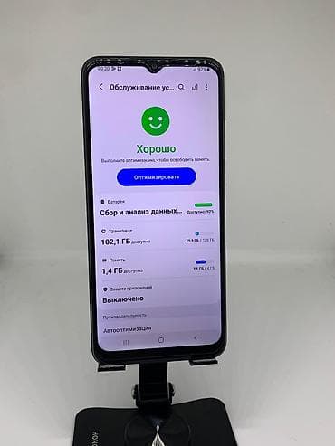 samsung: Samsung Galaxy A22 5G, Б/у, 128 ГБ, цвет - Черный, 2 SIM — 8