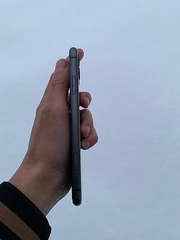 телефон айфон 12 про: IPhone 11, Б/у, 128 ГБ, Черный, Кабель, 75 % — 4