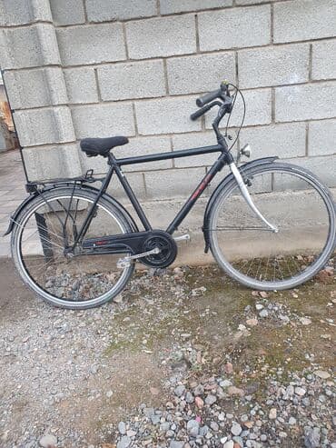 Горный и городской германский велосипед - Рама: алюминиевая