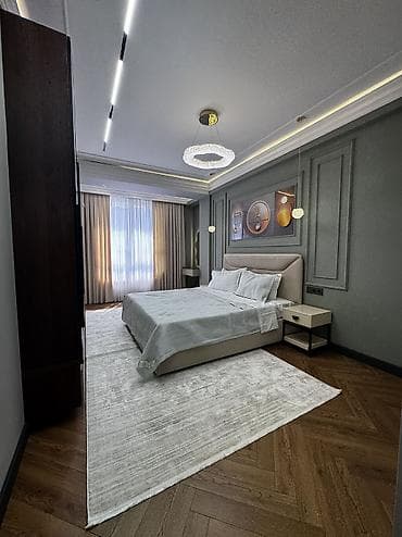 Квартиры: 2 комнаты, 83 м², Южная Магистраль Элитка, 14 этаж, Дизайнерский ремонт — 8
