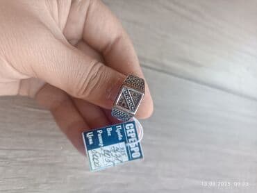 диадема ободок: Кольцо, Печатка, Проба 925, Унисекс, Циркон — 5